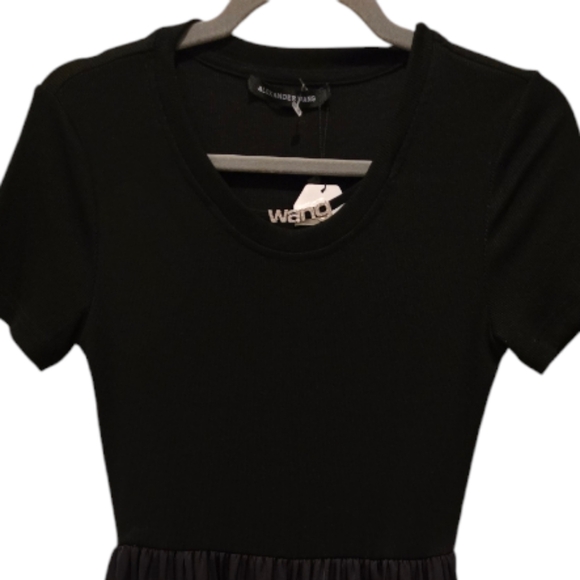 New Alexander Wang Midi Dress. Black. Size Small - Picture 2 of 8